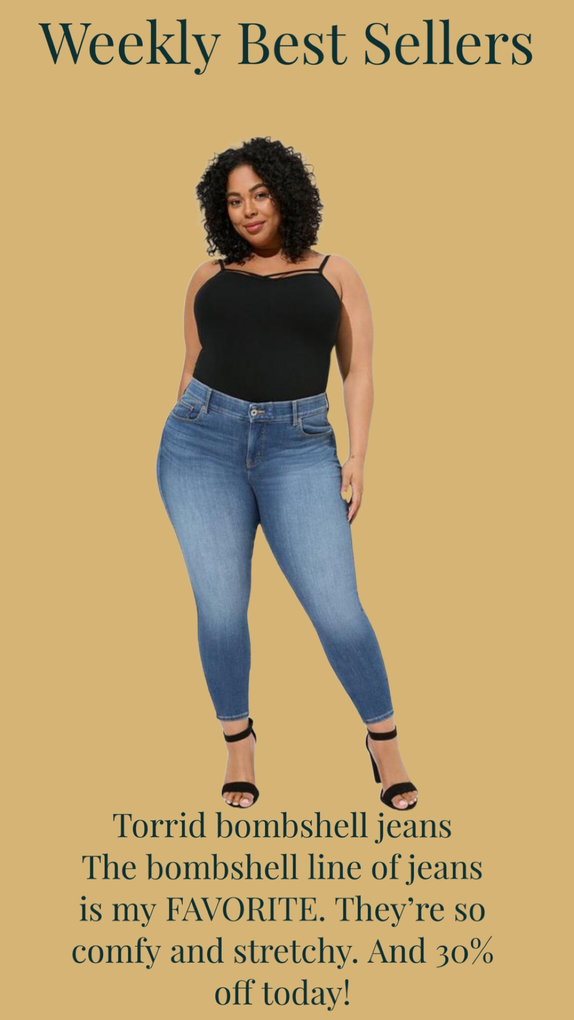 The Torrid bombshell line of jeans is my FAVORITE! They’re so comfy and stretchy. Shop these at 30% off today! 

#LTKsalealert #LTKfindsunder100 #LTKplussize