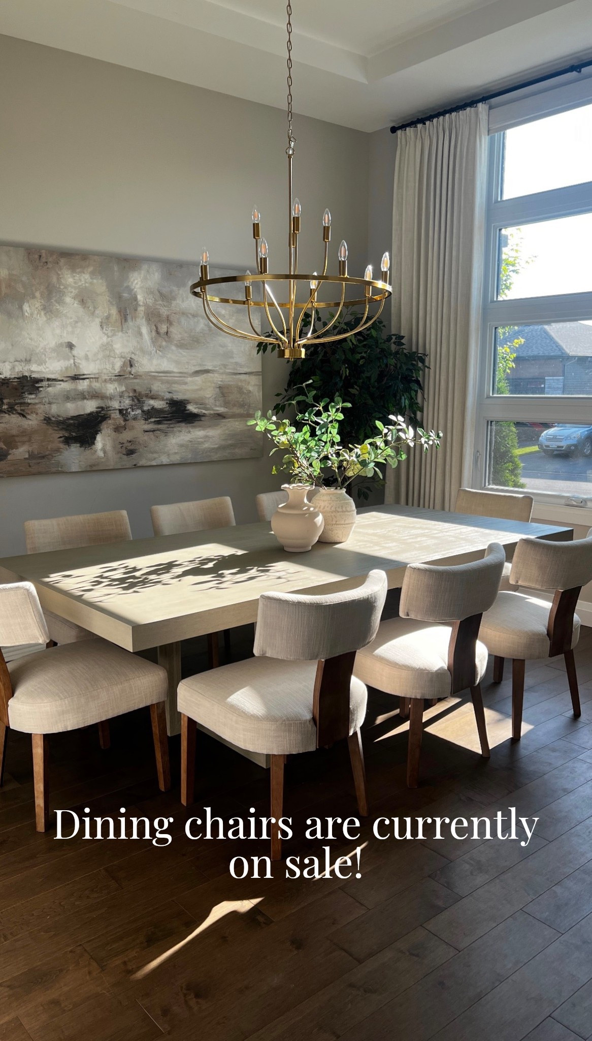 My favourite dining room chairs are on sale. If you’ve had your eyes on them now your time. 

Ours are the linen/brown beige. 

We get so many compliments on these. They are so comfortable. One of my most asked about pieces. 

#wayfaircahome #wayfaircanada #diningchairs #modernorganic #diningroomchairs #wayday 

#LTKhome #LTKsale #LTKcanada