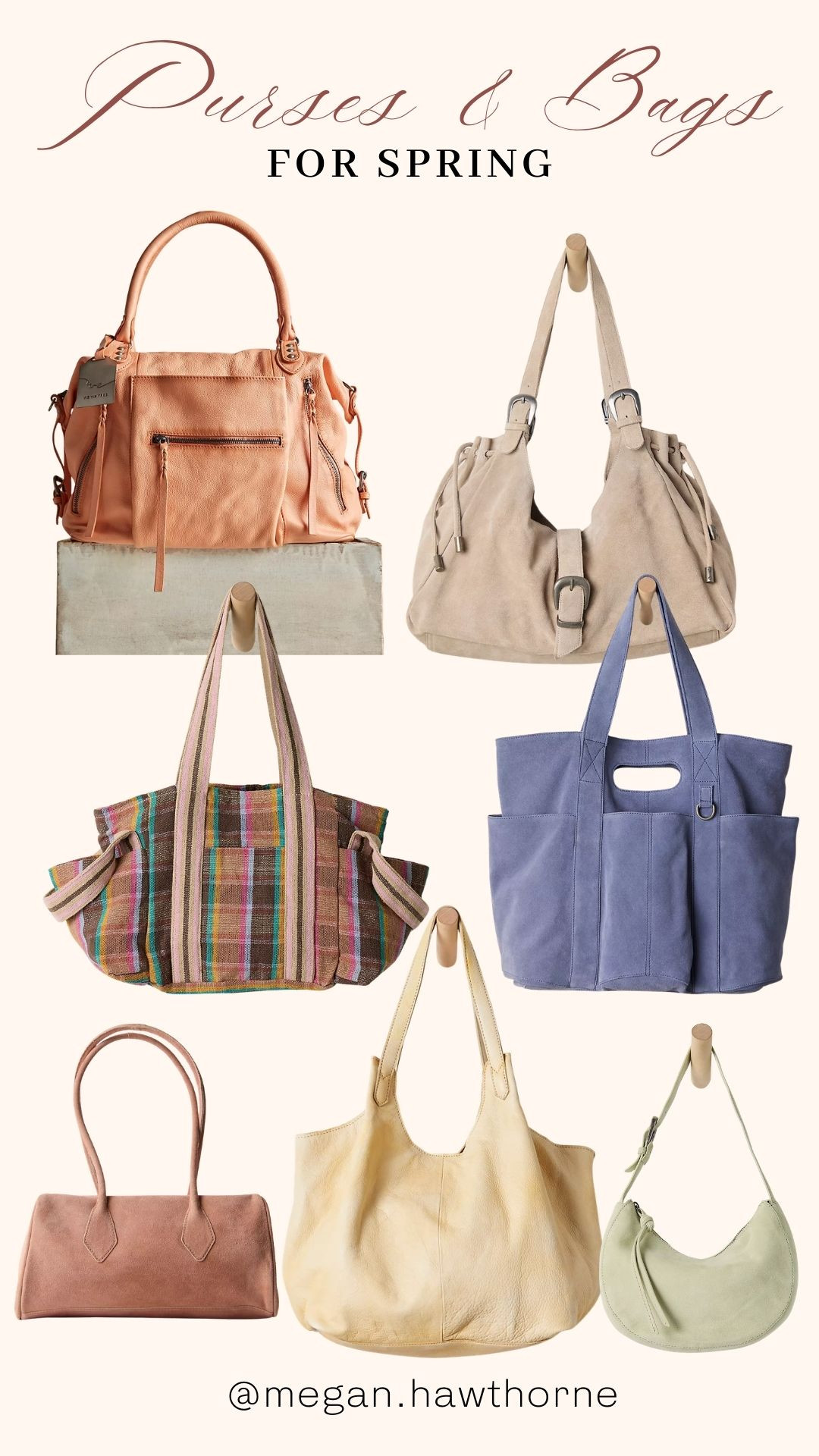 Purses and bags for spring! OBSESSED with the new collection from Free People!  

 #LTKSeasonal #LTKTravel
