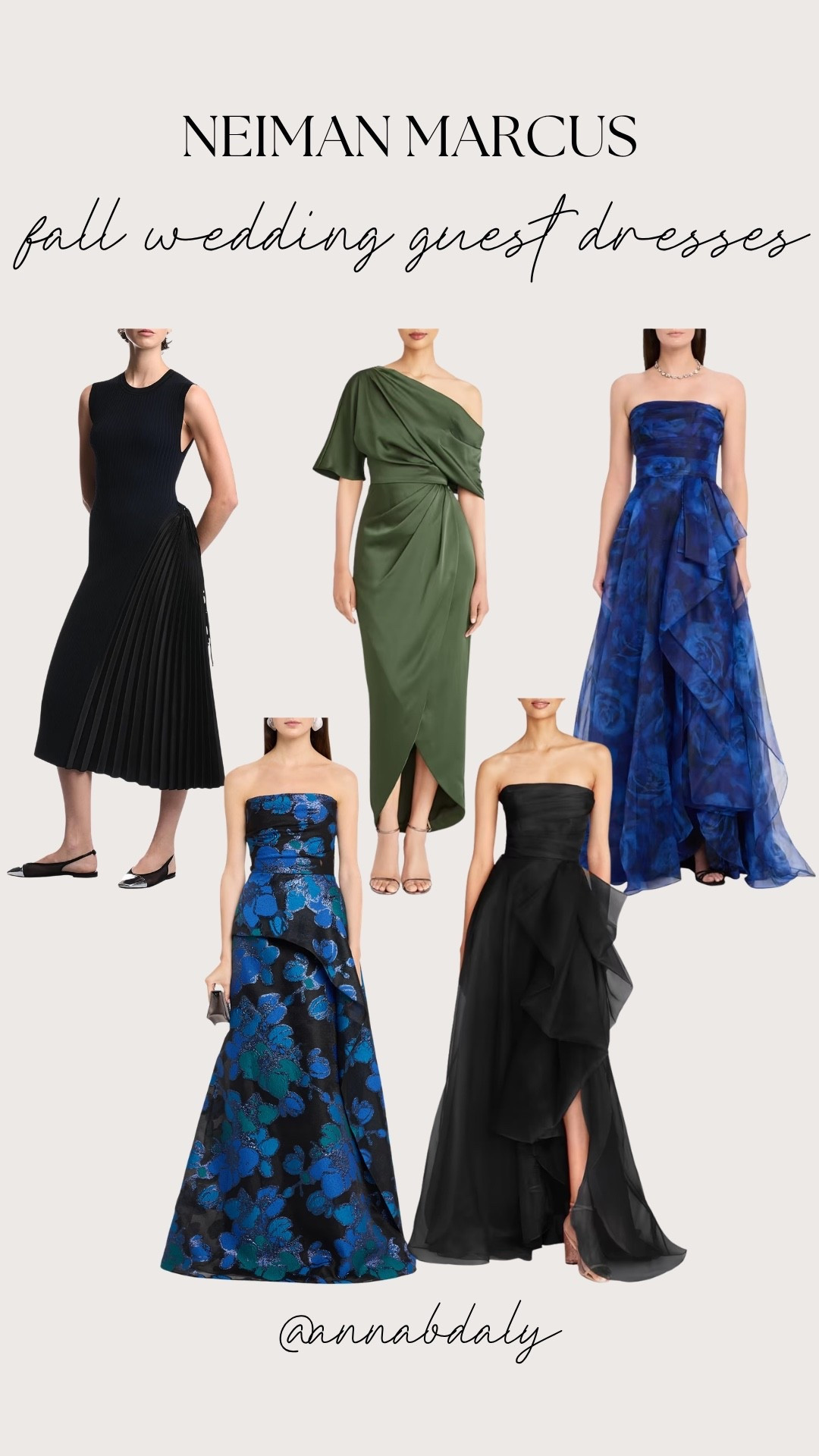 Fall wedding season is here! 💍 Sharing some gorgeous wedding guest dresses from Neiman Marcus, from cocktail styles to more formal options. The Friends & Family Sale Event is happening now with 25% off through Sunday, 9/27! Linking all my picks here. 🤎 @Neiman Marcus #NeimanMarcusPartner

#LTKSeasonal #LTKWedding #LTKTall