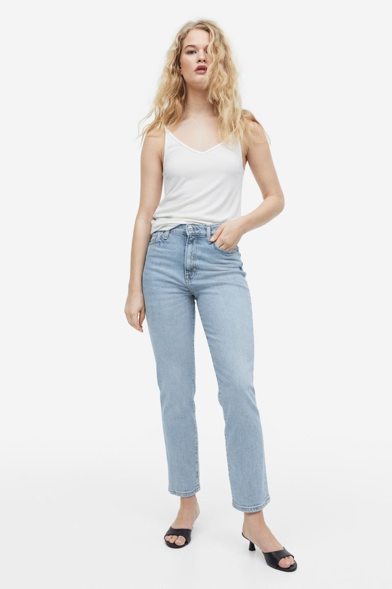 Vintage Mom Fit Ultra High Ankle Jeans | H&M (US + CA)