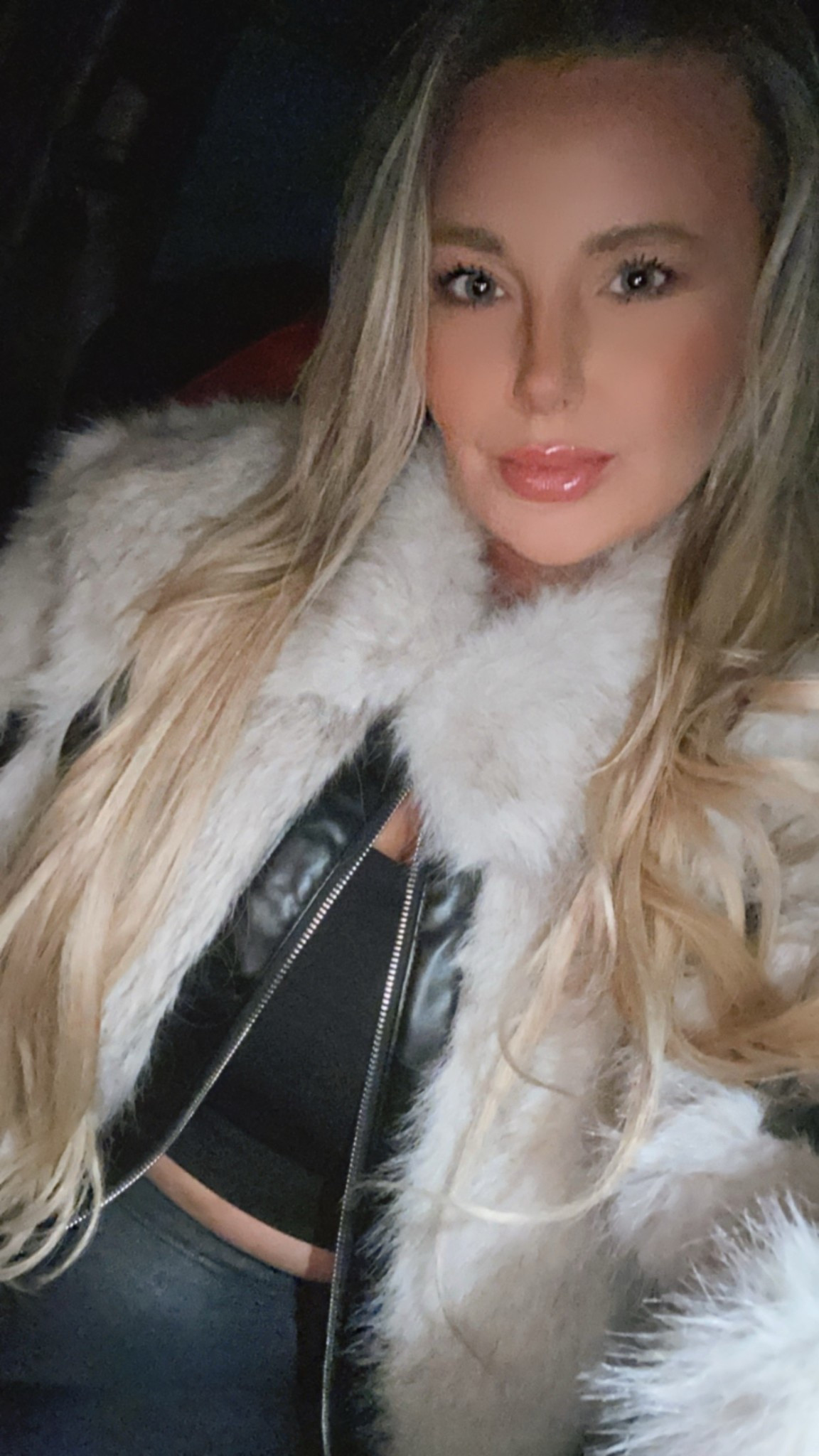 Cutest fur and leather mix jacket for winter. I got so many compliments on it. 

#LTKSeasonal #LTKHoliday #LTKSaleAlert