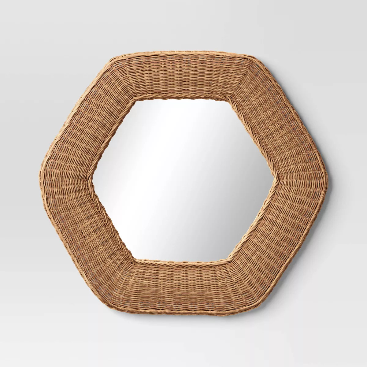 30"x33" Woven Wall Mirror - Threshold™ | Target