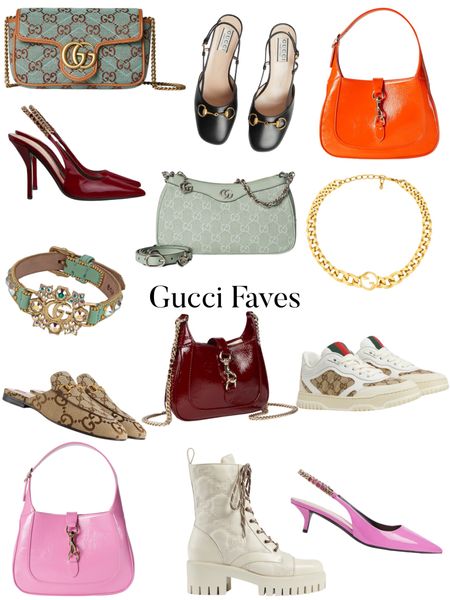 Gucci has had some Really cute launches lately so wanted to share some of my personal faves! These would make a great gift for her!

#gucci #jackie #guccibag #guccihorsebit #guccijackie #guccishoes #gucciboots #guccijewelry #jewelry #gift #giftsforher #spring #springbag 

#LTKSeasonal #LTKshoecrush #LTKitbag
