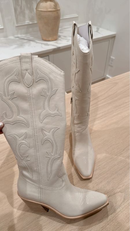 Black Friday purchase! Ivory cowgirl boots 🤠 

#LTKHoliday #LTKGiftGuide #LTKSeasonal