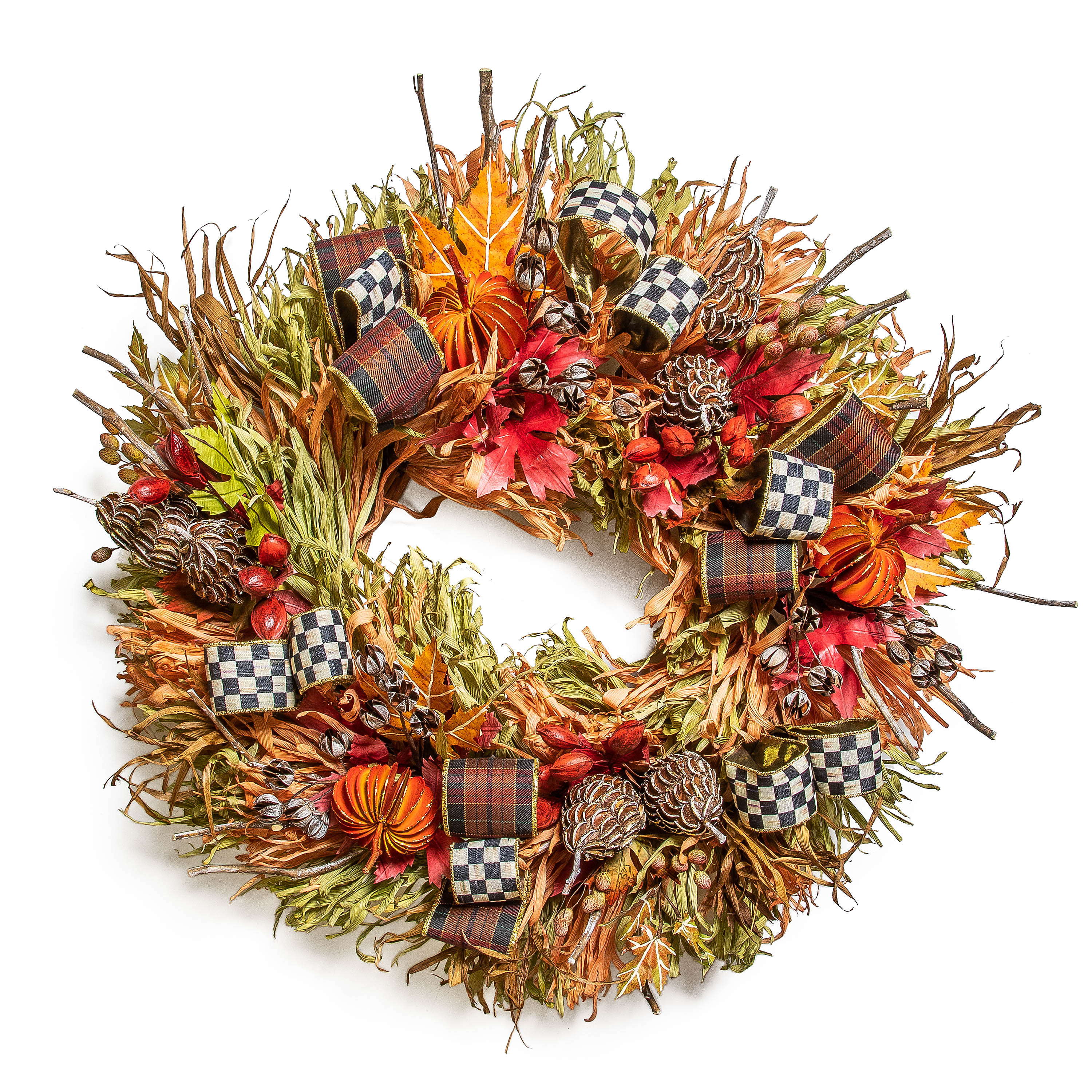 MacKenzie-Childs Fall On The Farm Wreath | MacKenzie-Childs