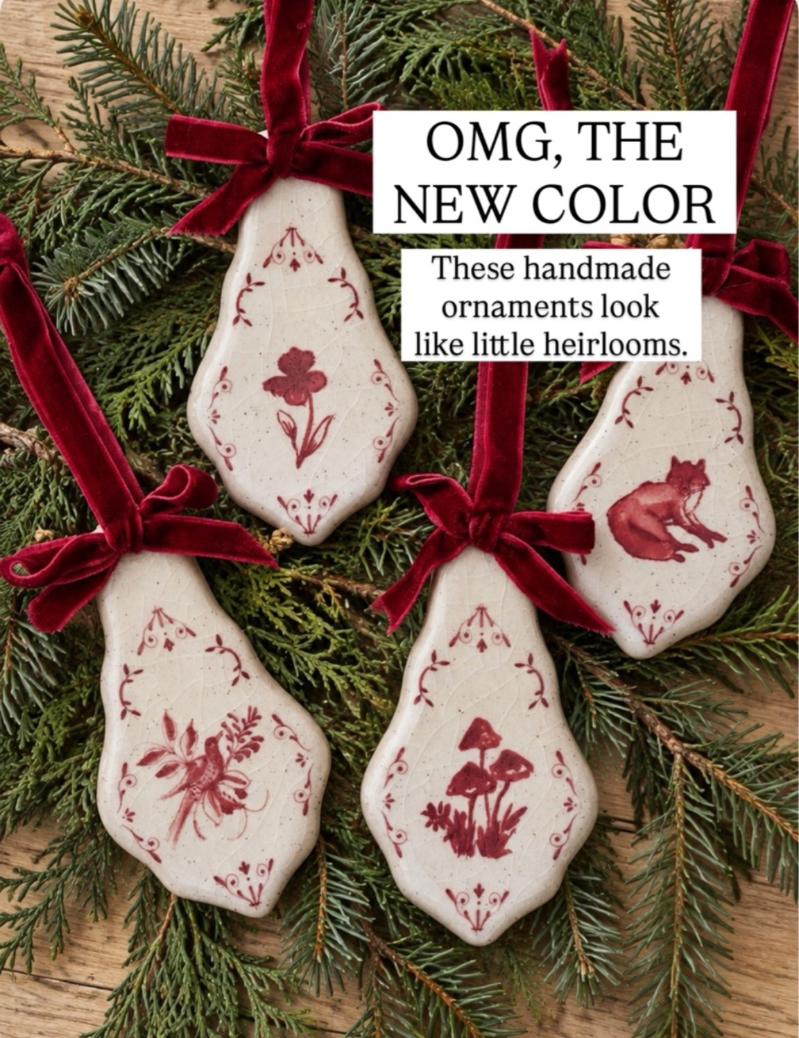 Oh my gosh, this new color is adorable New from Magnolia pre-order holiday ornaments Christmas tree or

#LTKSaleAlert #LTKHome