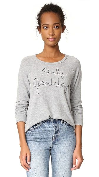 SUNDRY Only Good Days Pullover | Shopbop