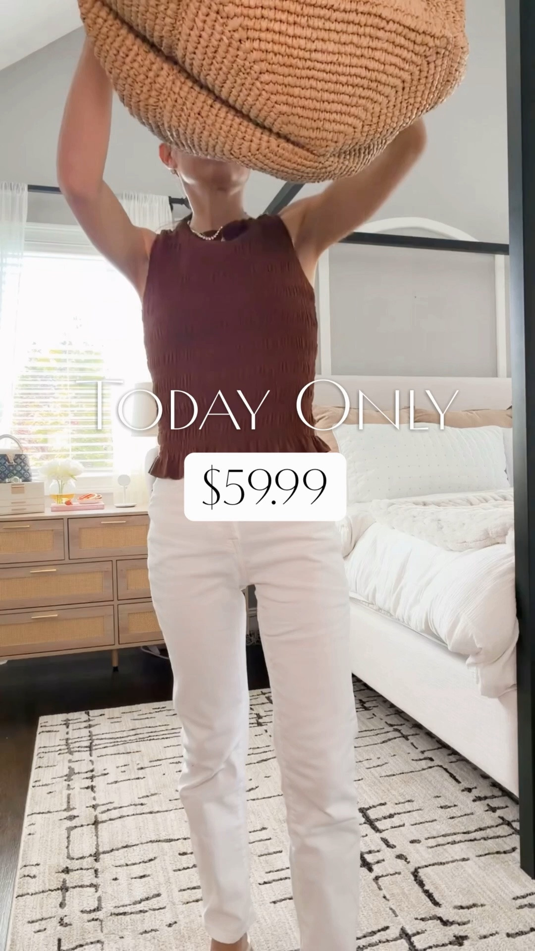Today only for @Macys Bouquet of deals this raffia tote is on sale for $59.99 down from $148. Perfect for summer #macyspartner

#LTKMothersDay #LTKootd #LTKSeasonal