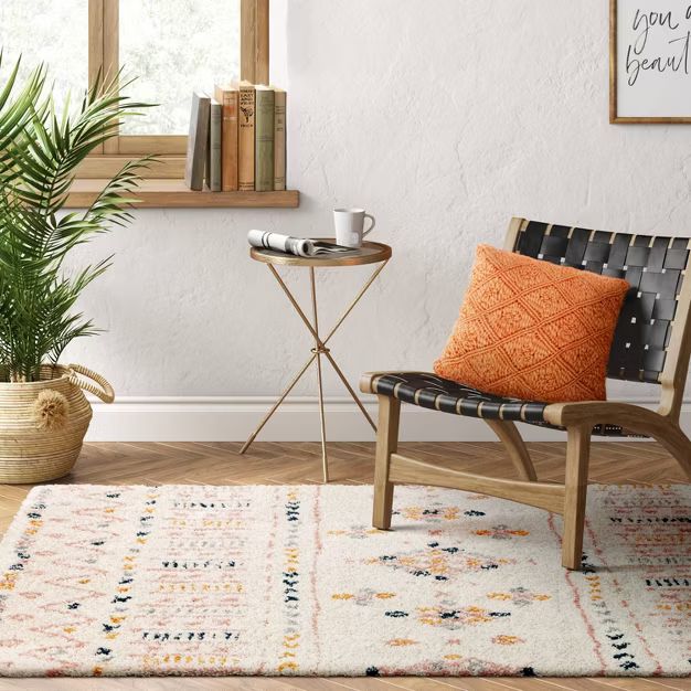 Geometric Area Rug Cream - Opalhouse™ | Target