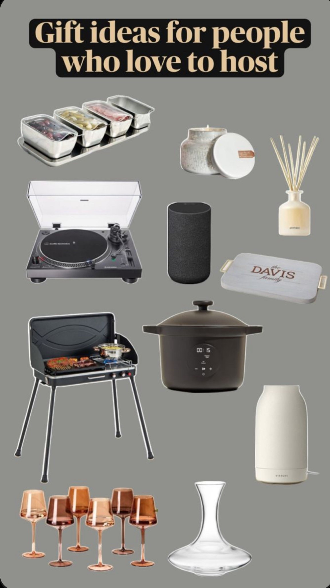 Gift guide: what to give your loved one who loves to host ! 

#LTKGiftGuide #LTKHoliday #LTKSeasonal