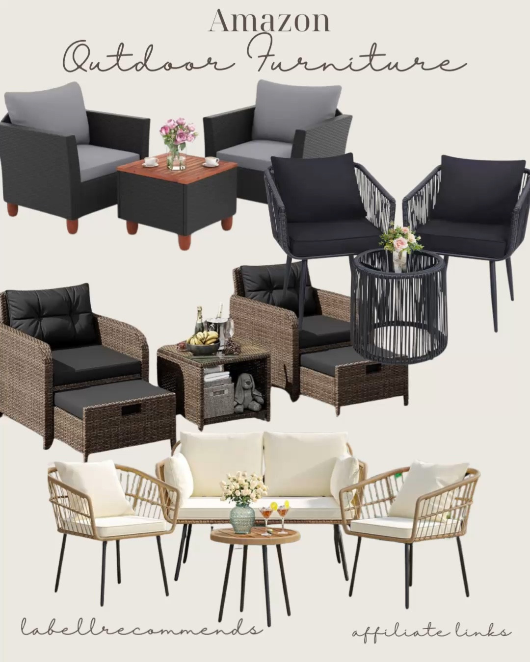 Amazon outdoor furniture 

#patiofurniture #outdoorfurnitire #amazonoutdoorsets

Patio furniture, Amazon outdoor furniture, outdoor furniture, backyard sets, rattan outdoor furniture, wicker outdoor furniture 

#LTKSeasonal #LTKHome