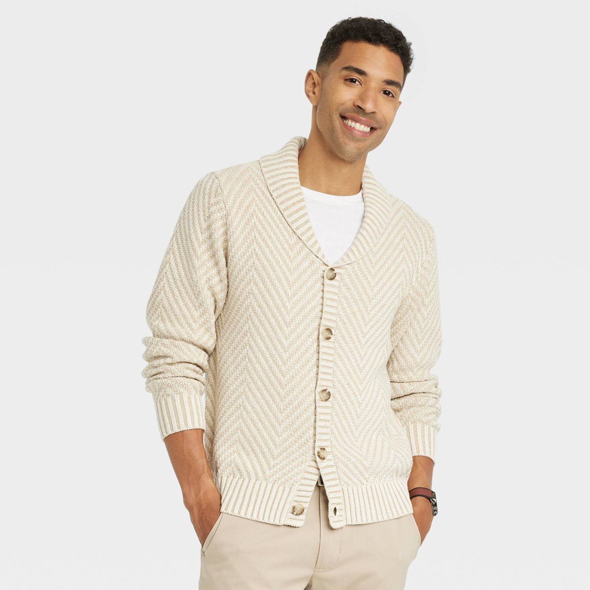 Men's Shawl Collared Sweater Cardigan - Goodfellow & Co™ | Target
