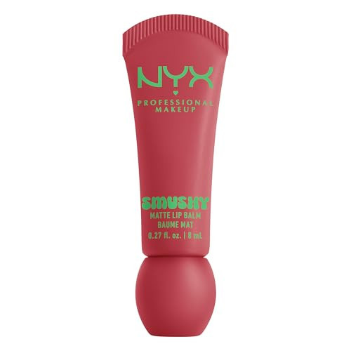 NYX PROFESSIONAL MAKEUP Smushy Matte Lip Balm, Tinted Lip Moisturizer with Soft, Matte Finish - Snuggle SZN (Blush Nude) | Amazon (US)