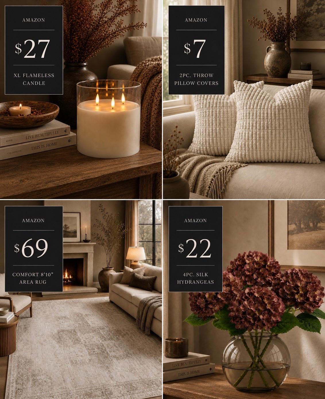 Shop Amazon cozy home fall decor and furniture finds! Cozy Amazon fall decor, cozy fall home.

Comment SHOP below to receive a DM with the link to this post on my LTK ⬇ https://liketk.it/6l4fC

#LTKHome #LTKSaleAlert #LTKSeasonal