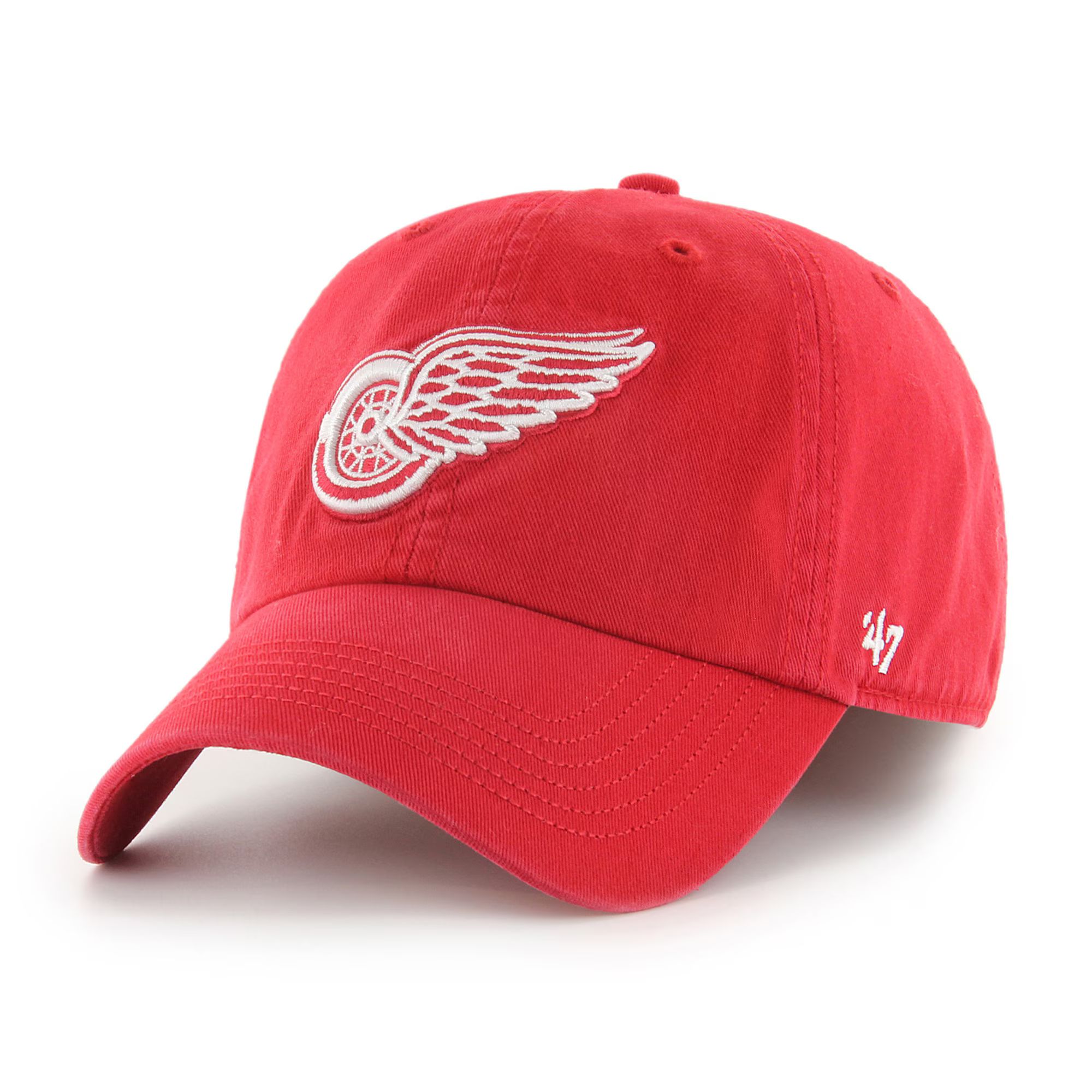 Men's Detroit Red Wings '47 Red Classic Franchise Fitted Hat | NHL Shop