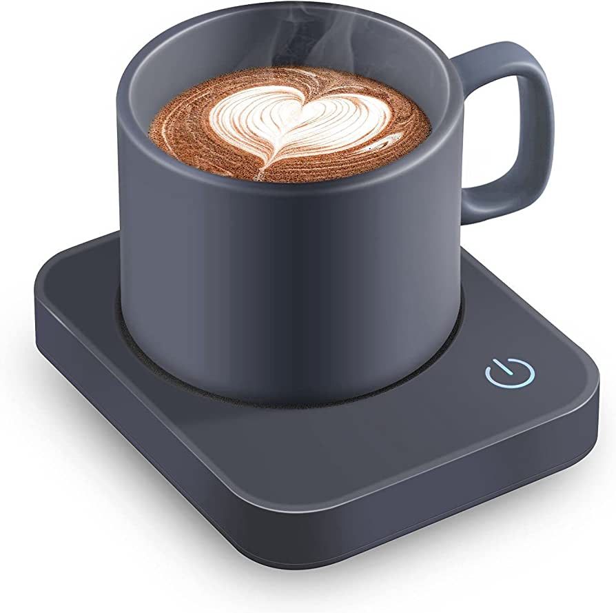 VOBAGA Mug Warmer for Coffee, Electric Coffee Warmer for Desk with Auto Shut Off, 3 Temperature S... | Amazon (US)