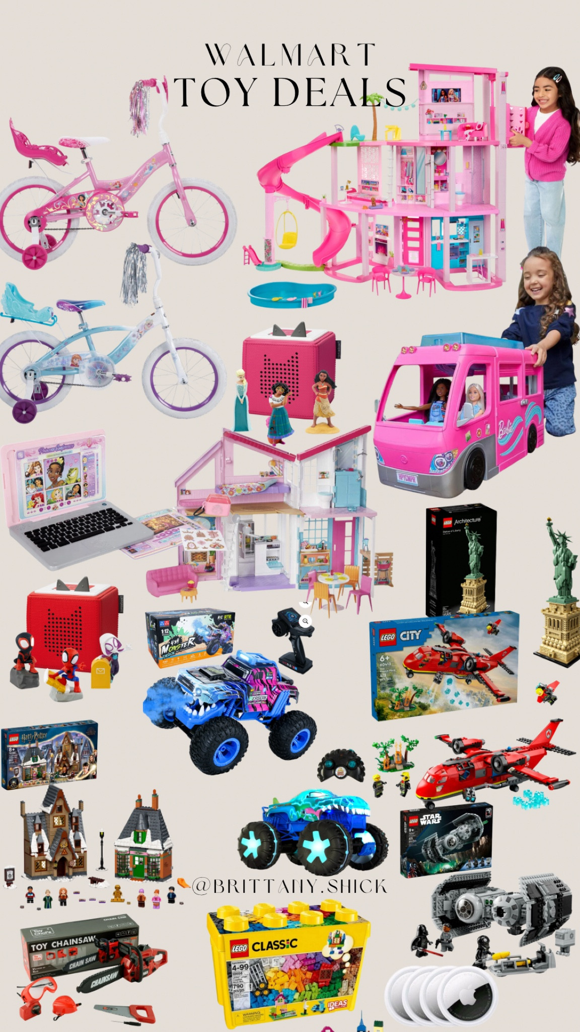 Walmart Black Friday Toy Deals on Sale Barbie Dream House Camper Princess Bike Toddler Kids Laptop Monster Truck RC Car Tonie Box Set Lego Fire Rescue Plane AirTags Statue of Liberty Boys Girls Toddler Kids

#LTKKids #LTKFindsUnder50 #LTKGiftGuide