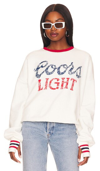 Coors Light 1980 Jumper in White & Red | Revolve Clothing (Global)