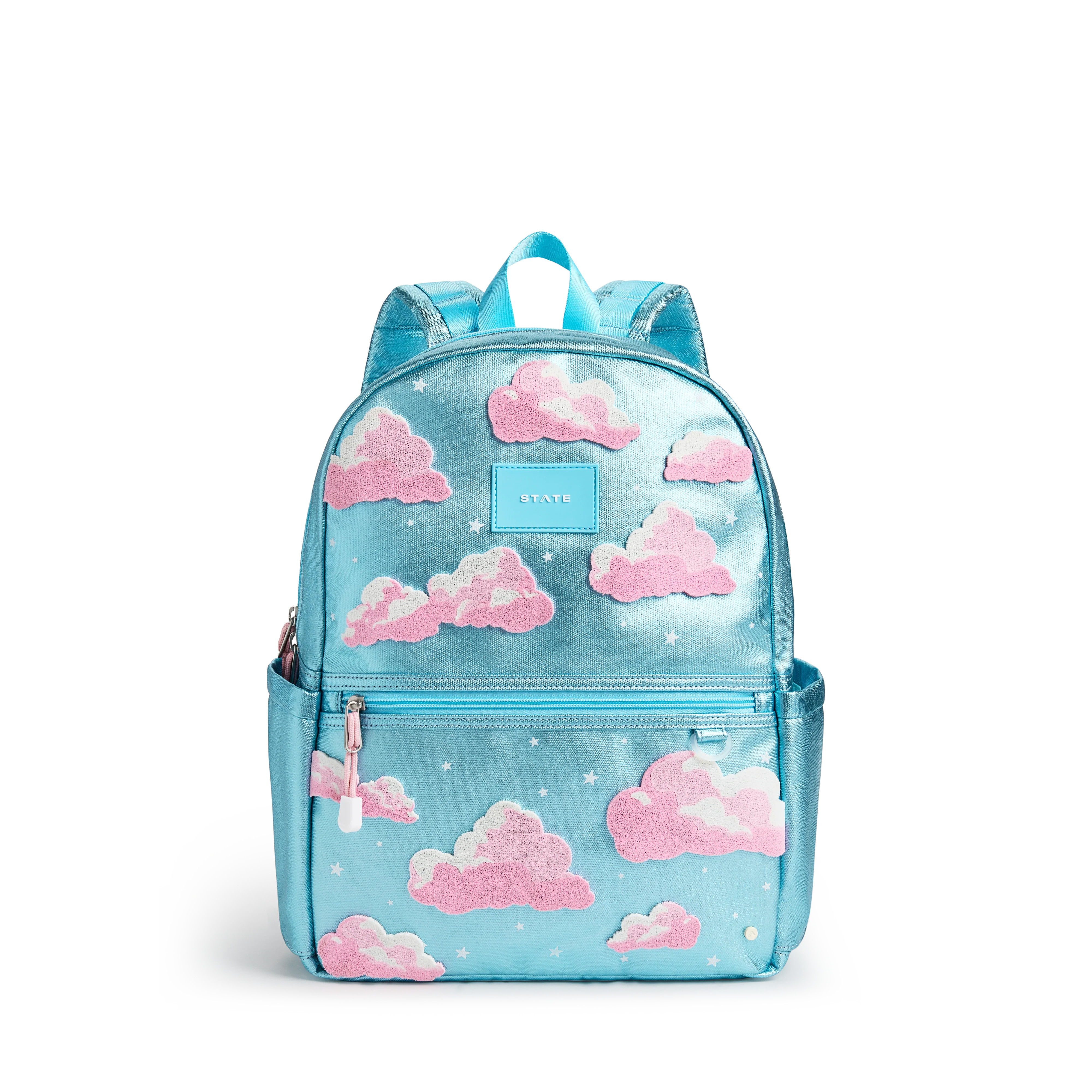 STATE Bags | Kane Double Pocket Backpack Metallic Clouds | STATE Bags
