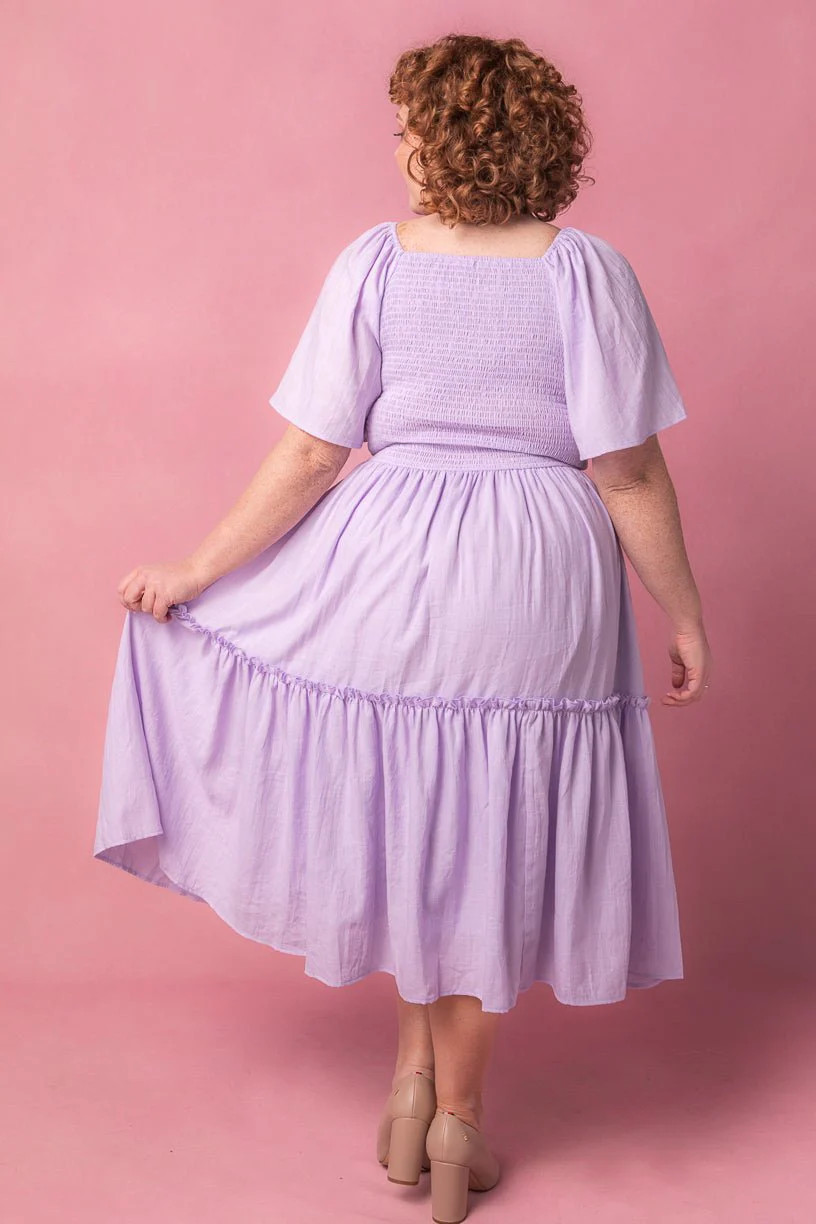Lennon Dress in Lavender | Ivy City Co