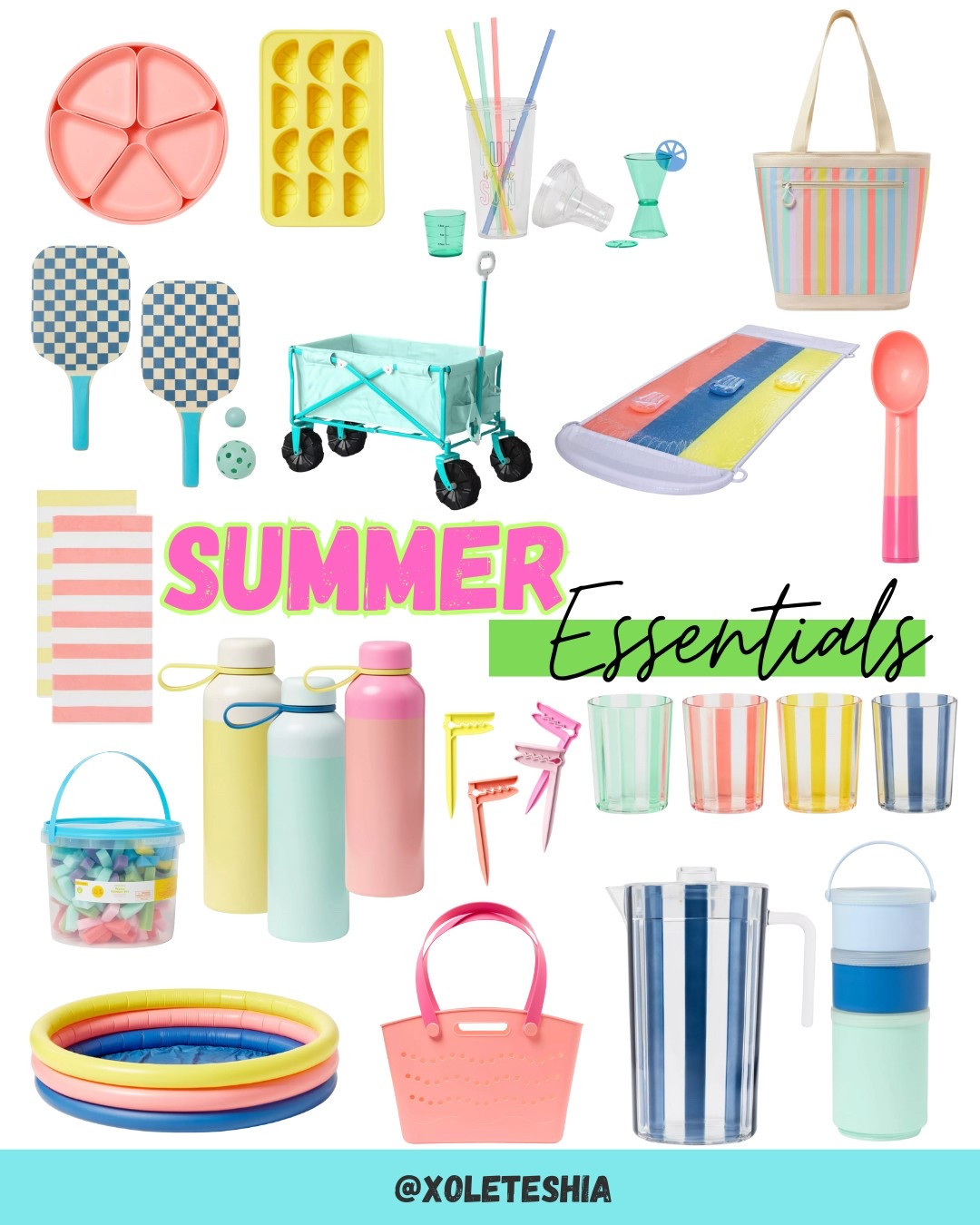 ☀️ Summer vibes are here, and Target has everything you need to make it unforgettable! From colorful drinkware and playful water toys to chic beach totes and picnic must-haves — I've rounded up my favorite Target summer essentials. 🌴 Grab these budget-friendly finds and get ready for backyard hangouts, pool parties, and sunny days in style! 

#SummerReady #TargetFinds #LTKsummer #LTKfamily #FamilyFun #SummerEssentials #TargetStyle #PicnicVibes #PoolParty #SummerMustHaves

#LTKSeasonal #LTKKids #LTKFamily