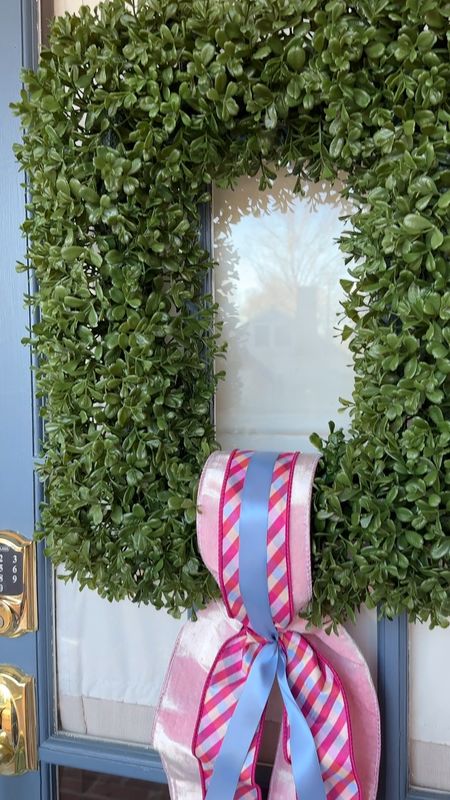 Easter wreath, door wreath, door decor

#LTKSeasonal #LTKVideo #LTKhome