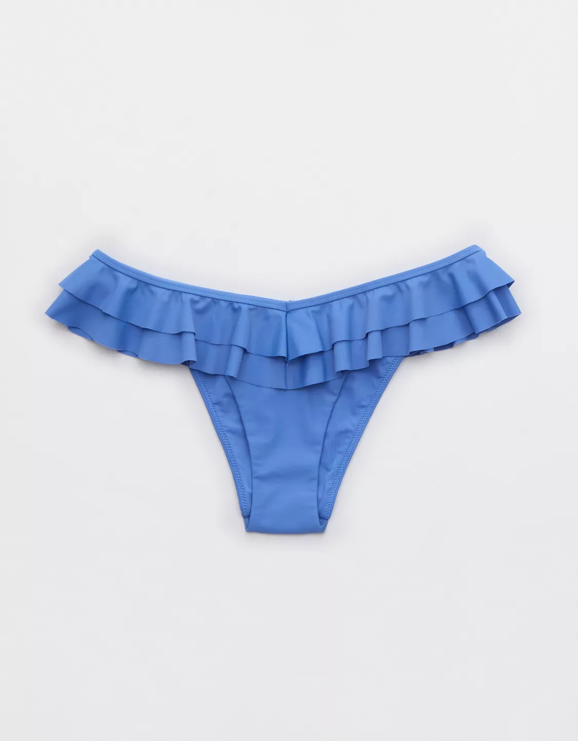 Aerie Ruffle Cheeky Bikini Bottom | Aerie
