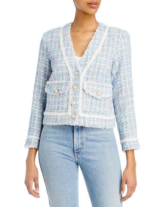 Cropped Tweed Jacket - 100% Exclusive | Bloomingdale's (US)