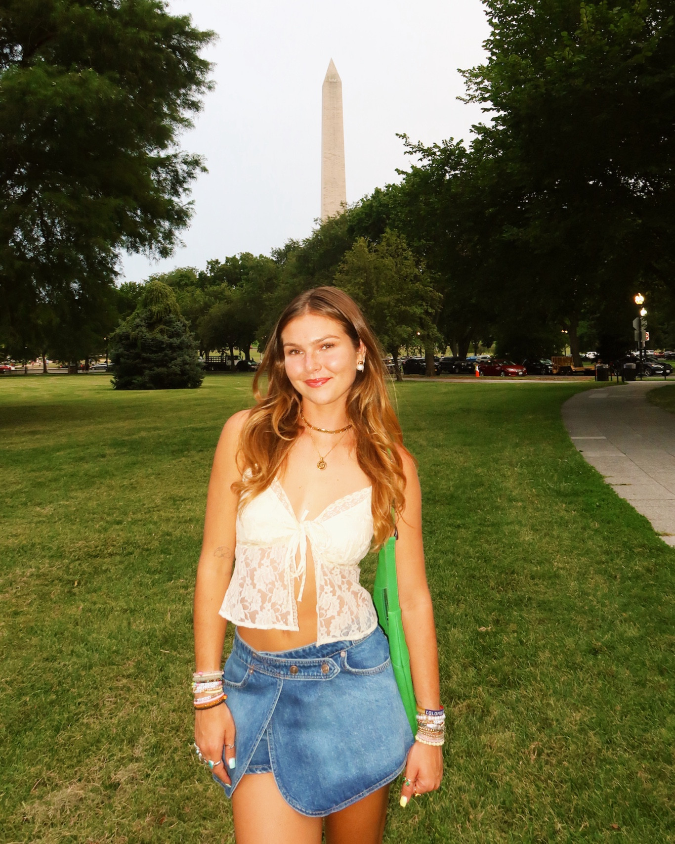 A perfect summer day in DC #freepeople #summeroutfit #outfitinspo 