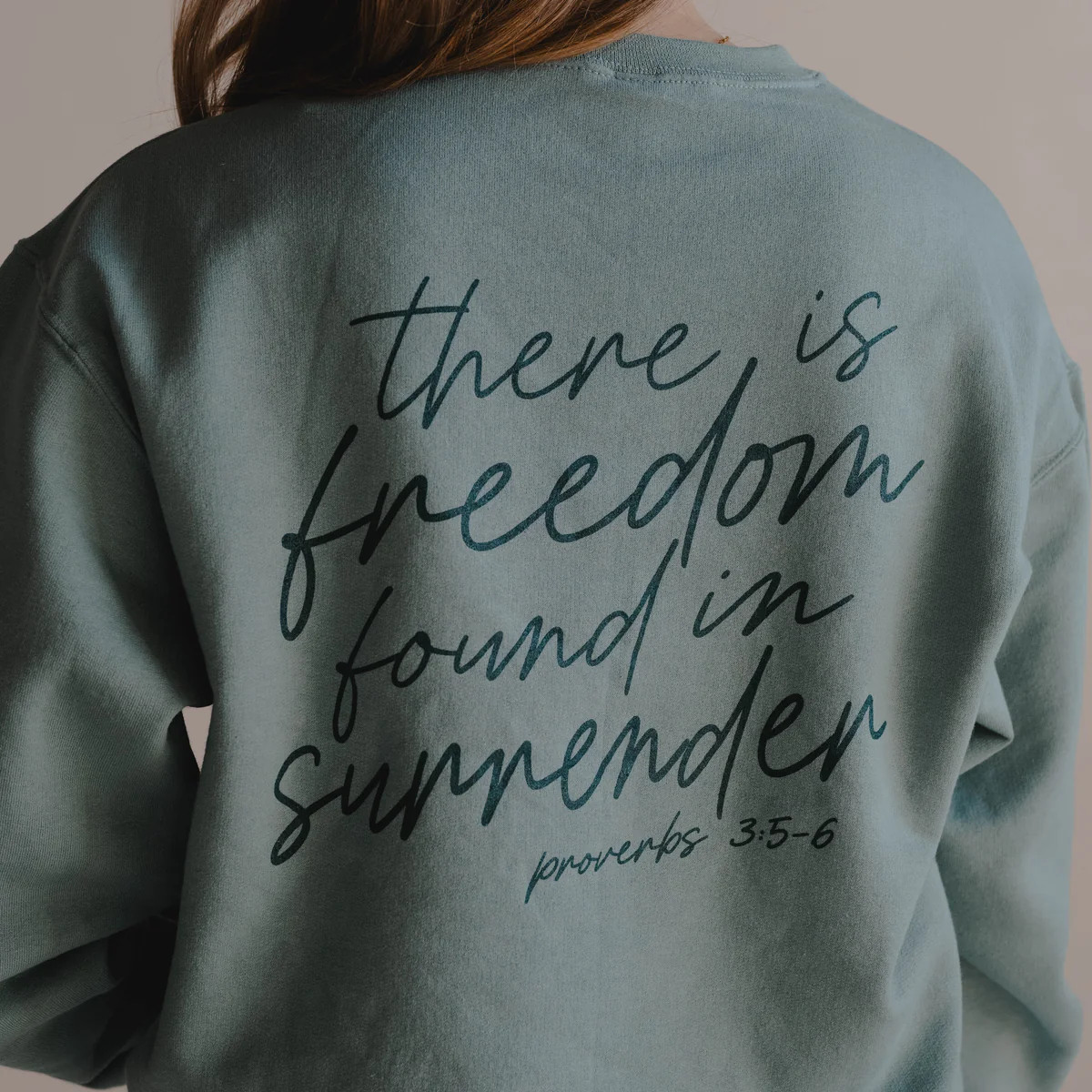 Freedom In Surrender Pullover | Dear Heart