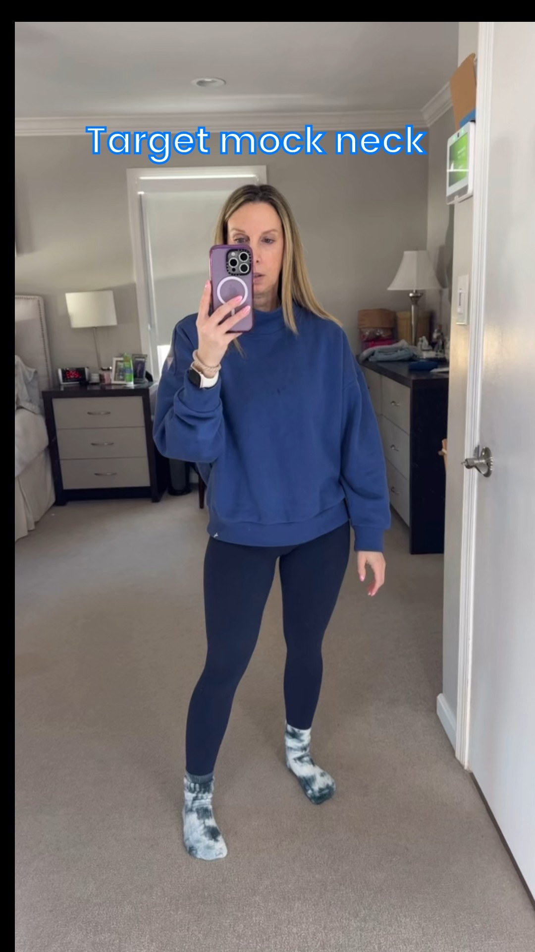 Target mock neck is the current obsession in my house with me and my 2 girls - it’s cozy, on trend and comes in 3 colors. We are wearing an xs 

#LTKOver40 #LTKPetite