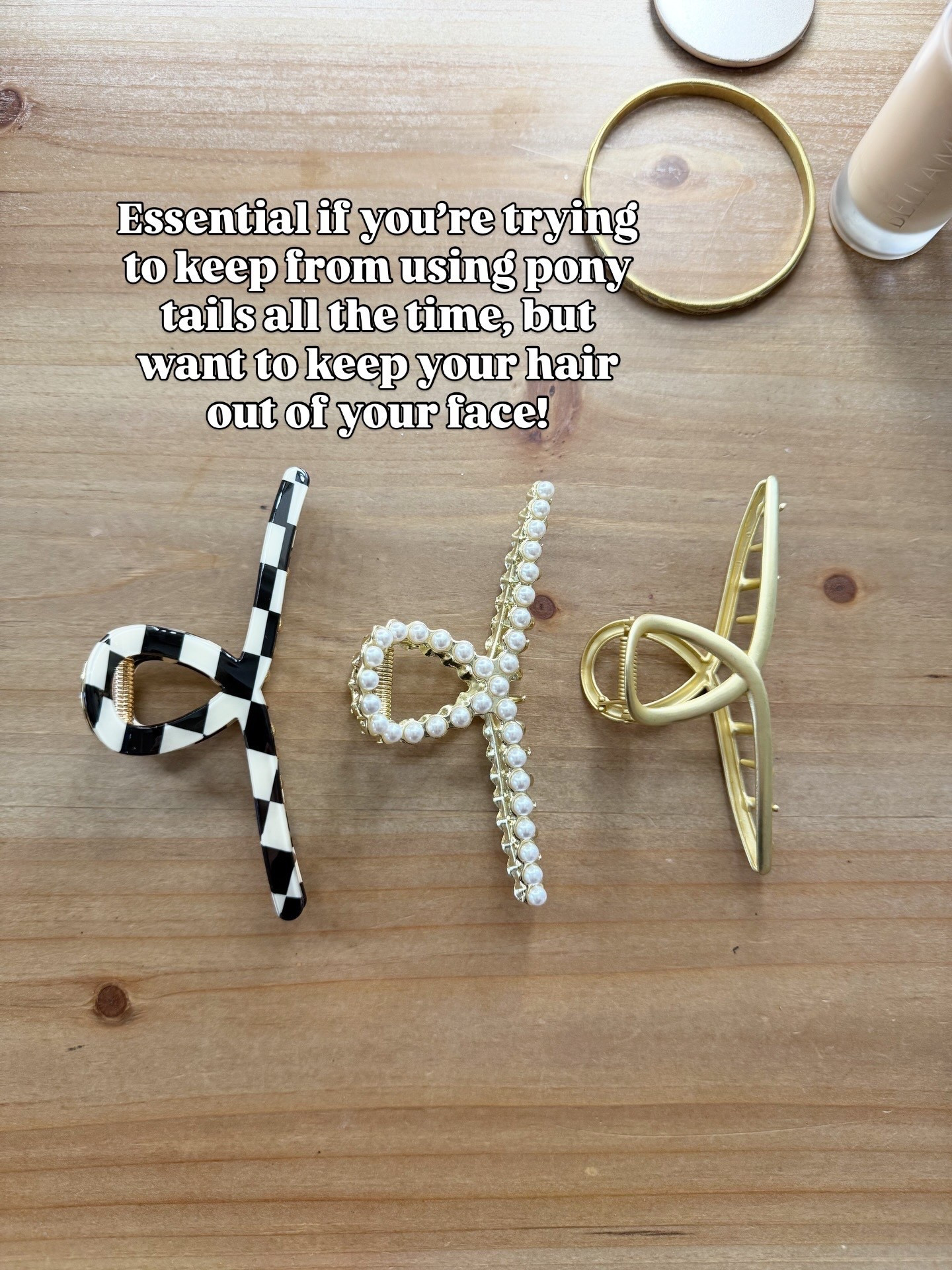 Hair accessories for long thick hair 
Amazon finds

#LTKmomlife #LTKootd #LTKgrwm