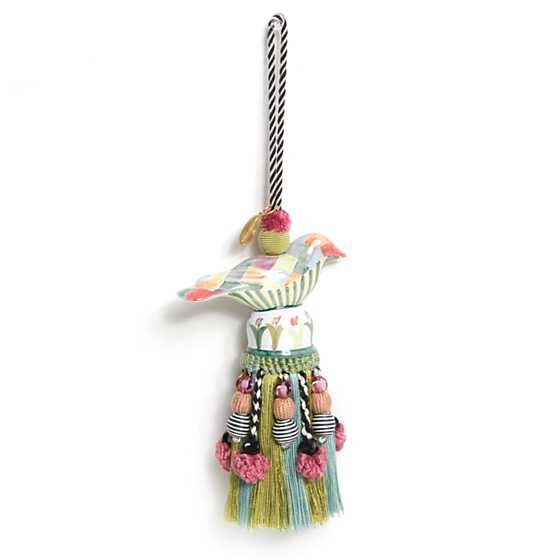 Ceramic Bird Tassel - Harlequin | MacKenzie-Childs