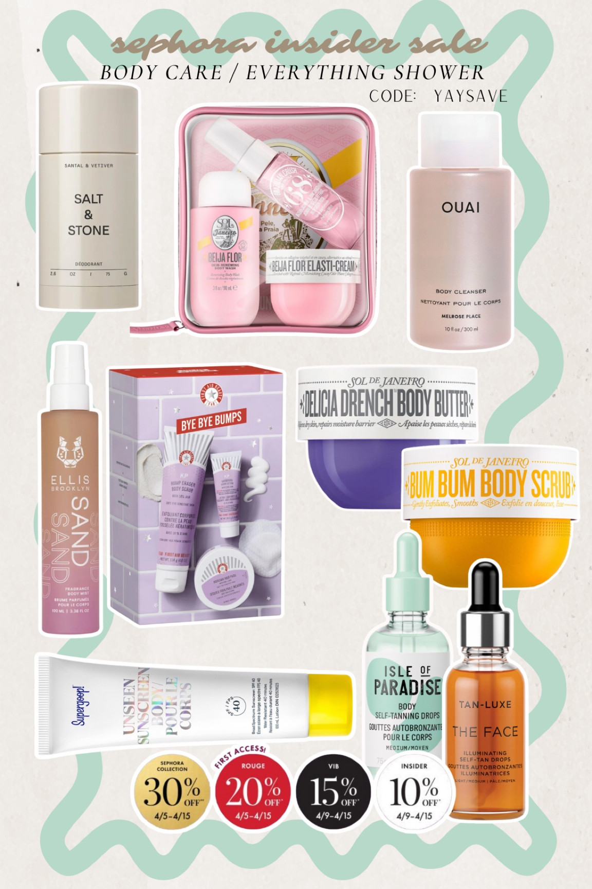 Sephora insider sale body care!

#LTKfindsunder50 #LTKsalealert #LTKxSephora
