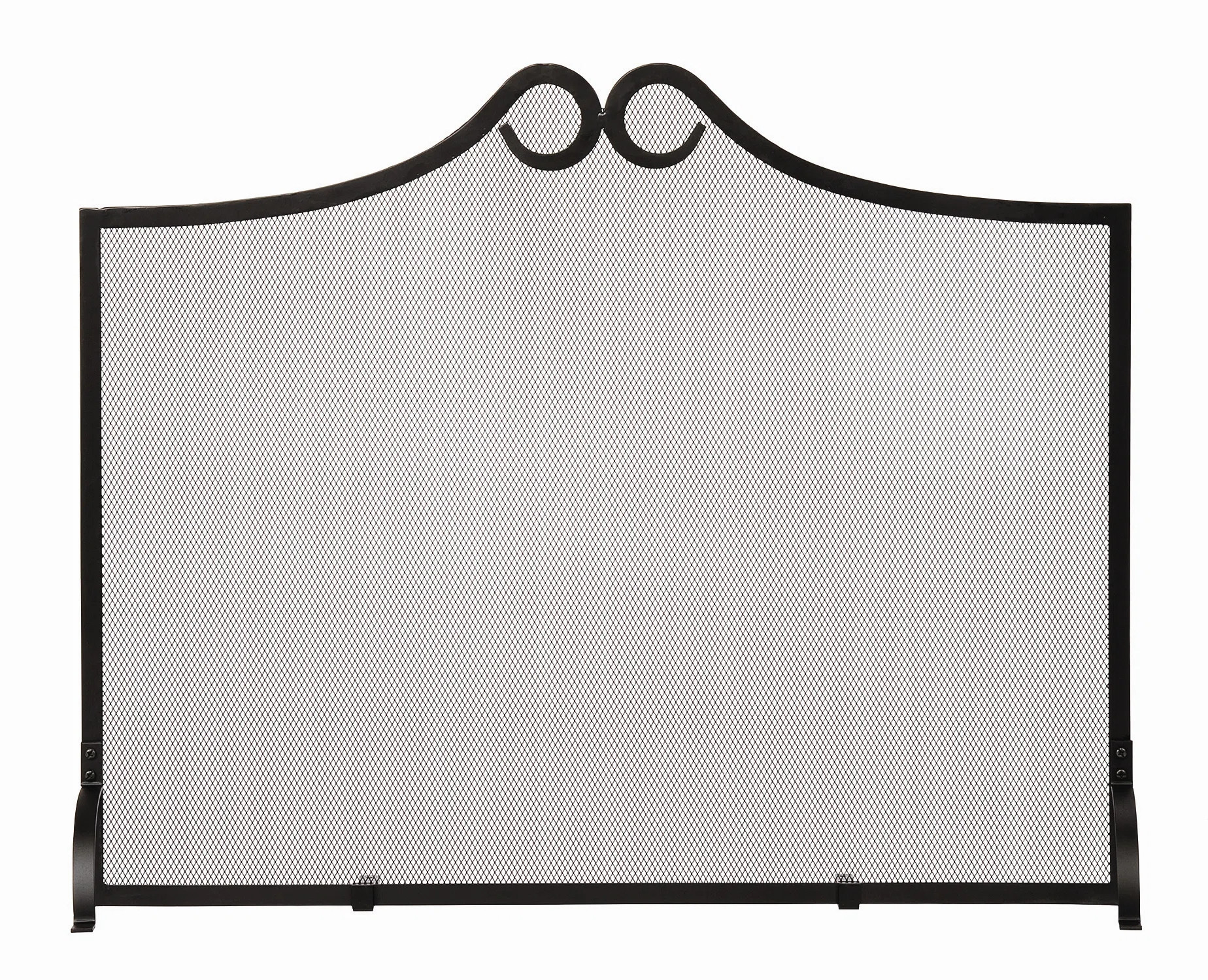 Chaliah Steel Fireplace Screen | Wayfair North America