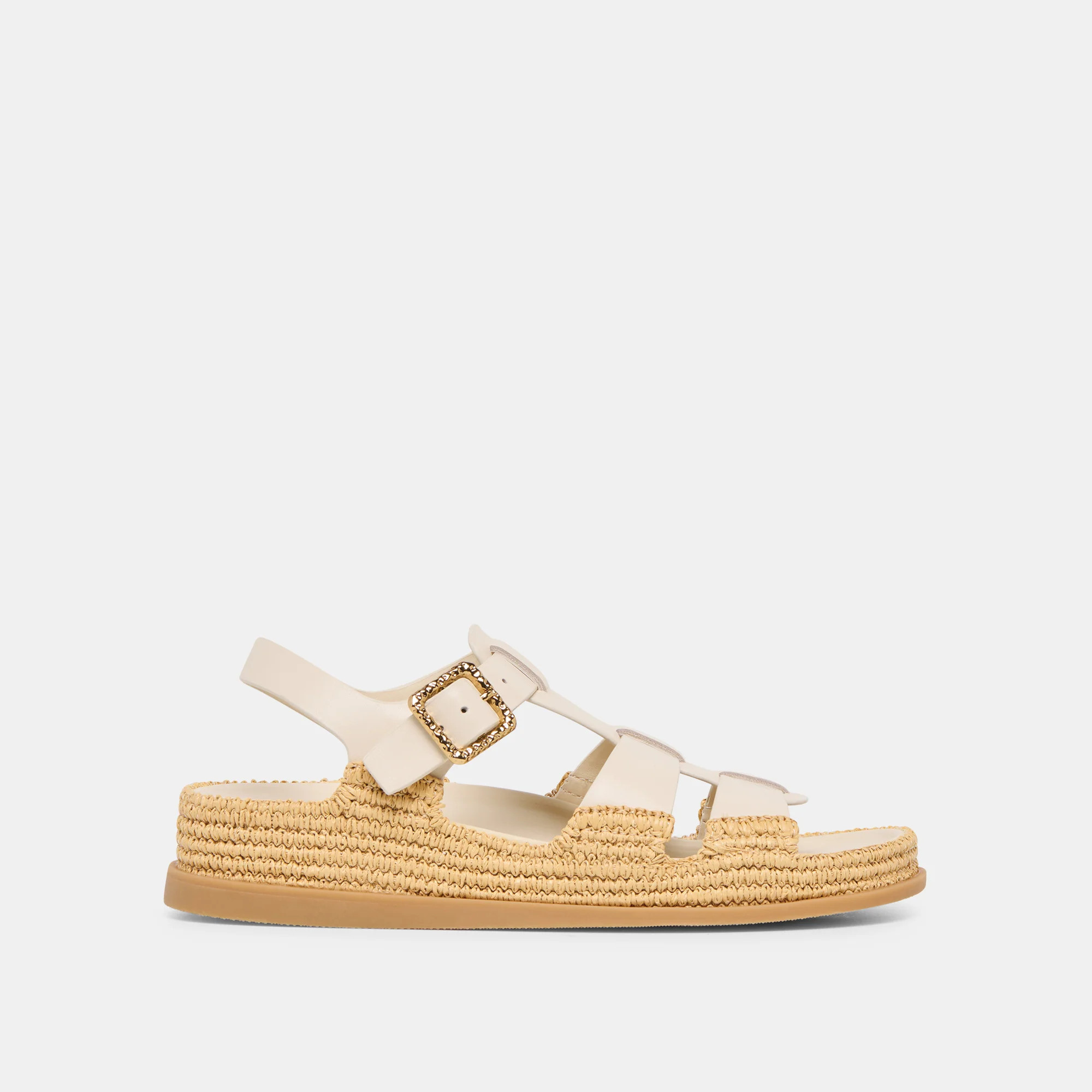 Shenna Sandals Bone Leather | DolceVita.com