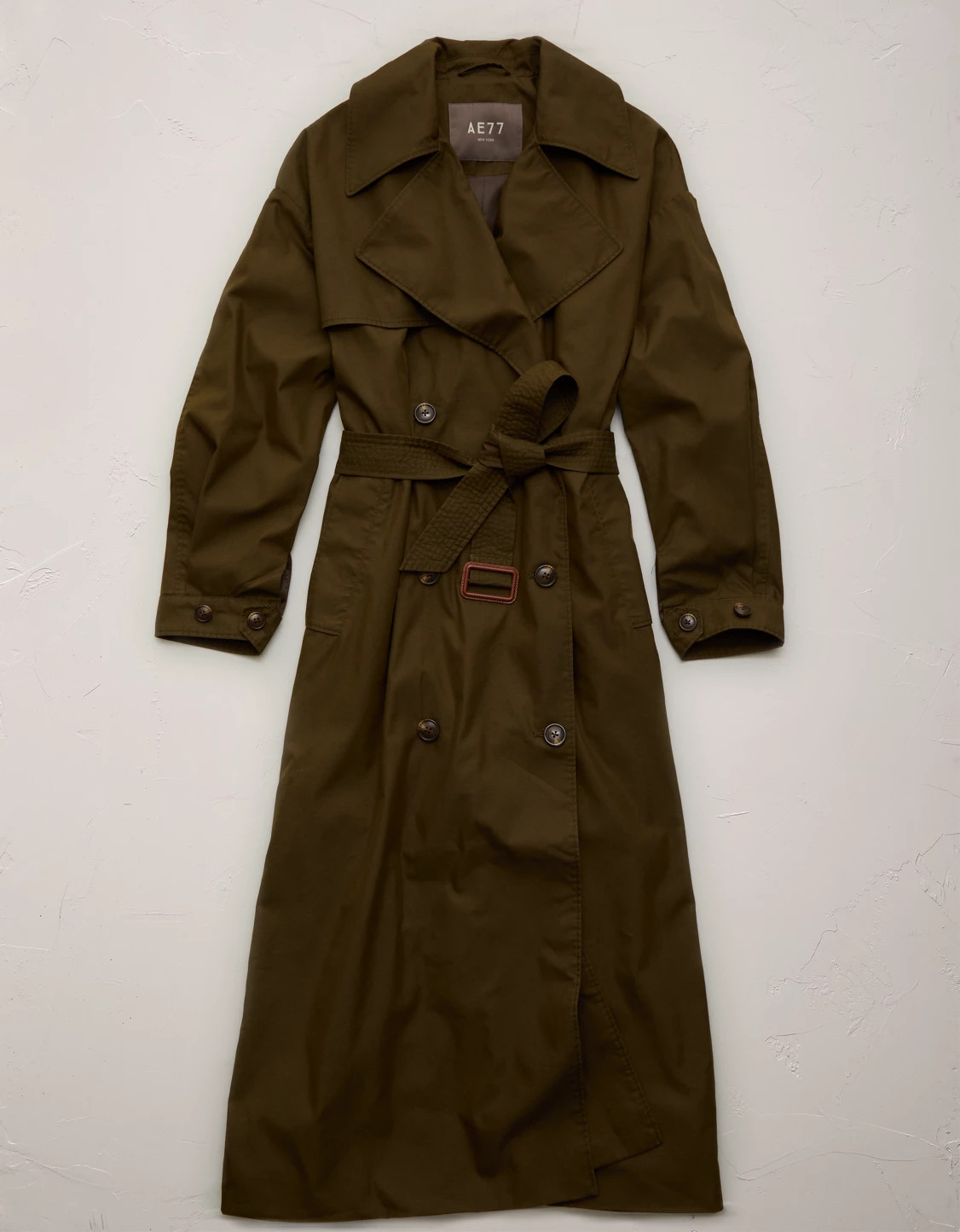 AE77 Premium Dolman Trench Coat | American Eagle Outfitters (US & CA)