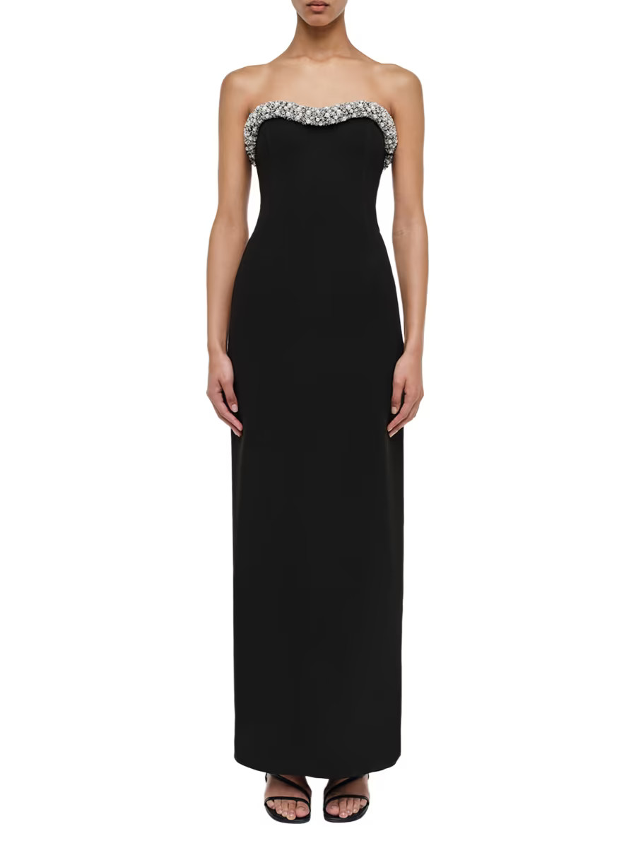 Riona Embellished Strapless Bustier Gown | Saks Fifth Avenue