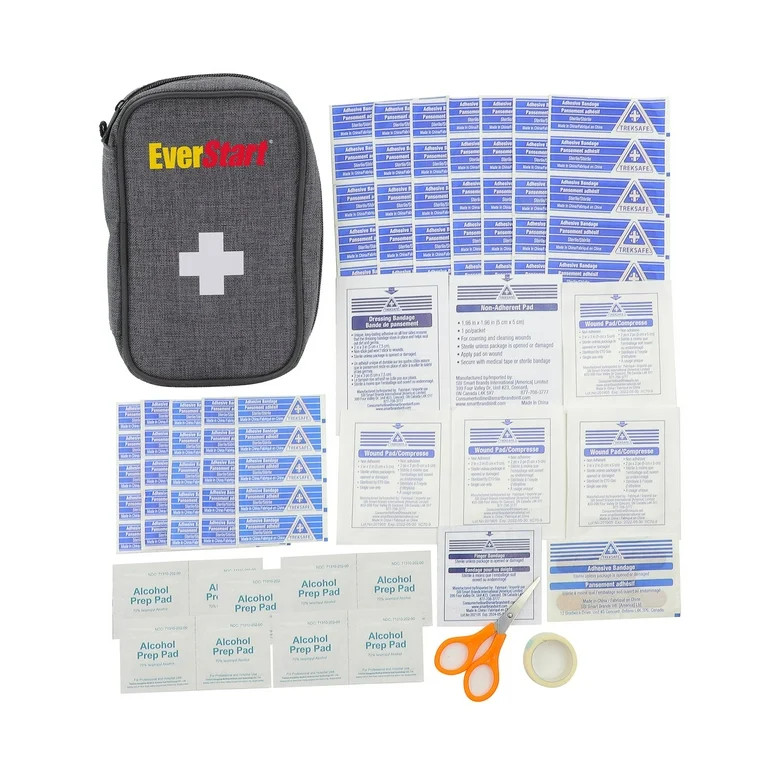EverStart 82-Piece Glovebox First Aid Kit with Instructions. Assembled Product Dimensions: 5in x ... | Walmart (US)