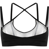 The Attico Mesh Panel Criss Cross Top | Balardi (US & Canada)