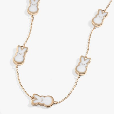 Alex and Ani PEEPS® Pearlized Bunny Charm Necklace | Target