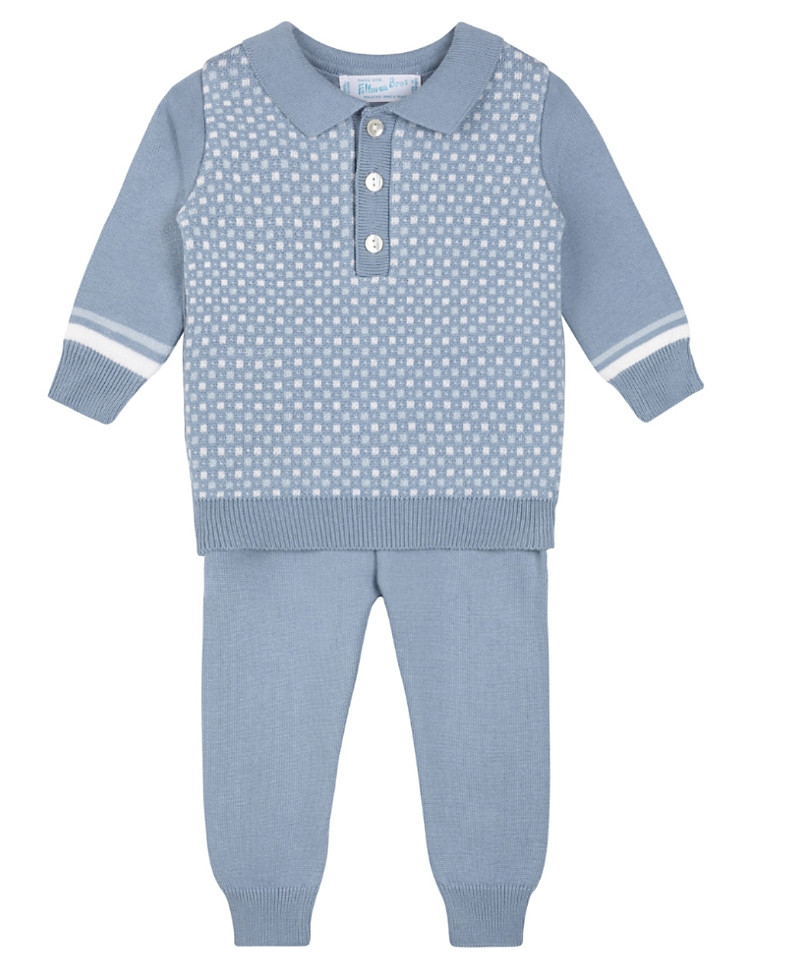 Feltman Brothers Boys' Geo Knit Polo Set - Baby, Little Kid | Bloomingdale's (US)