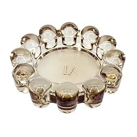 Original Bubble Candle Dish Small by Alice Lane \u2013 Smoky Glass Decorative Candle Holder for H... | Amazon (US)