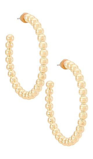 Cove Hoop in Gold | Revolve Clothing (Global)