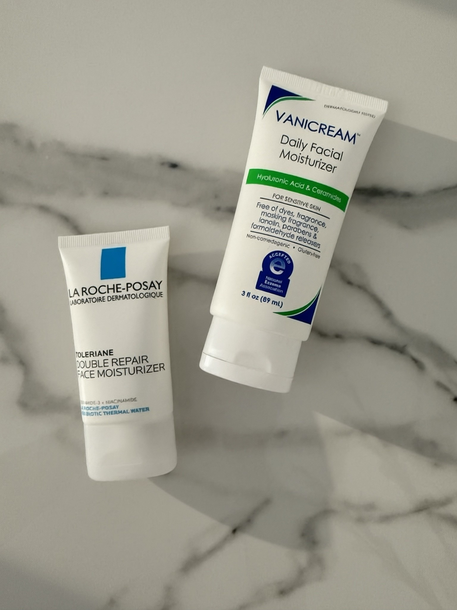 My sensitive skin go-to facial moisturizers when my skin is not behaving 😡 Both are amazing unscented hydrators intended for sensitive skin and dermatologist tested, when your skin needs a break.

#LTKselfcare #LTKBeauty #LTKmorningroutine