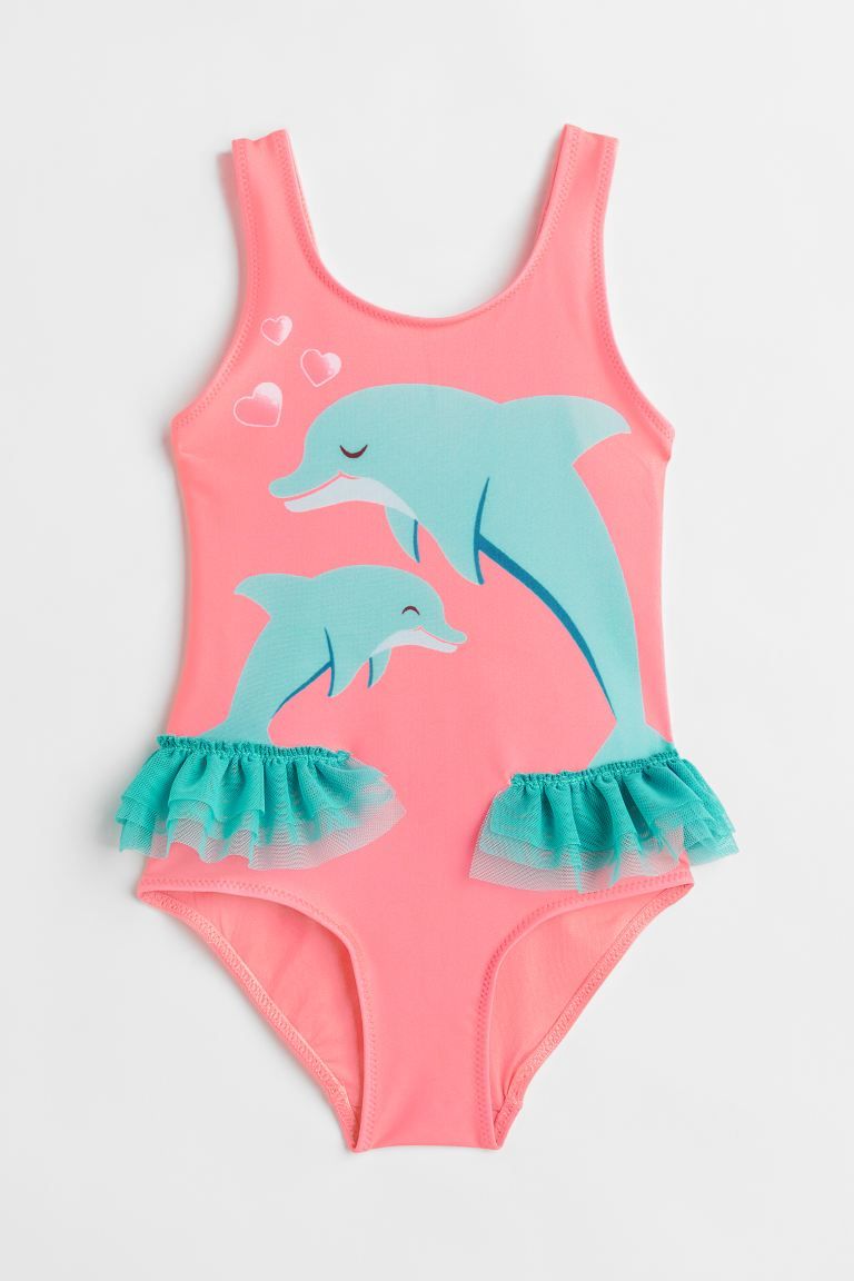 Dolphin-motif Swimsuit | H&M (US)