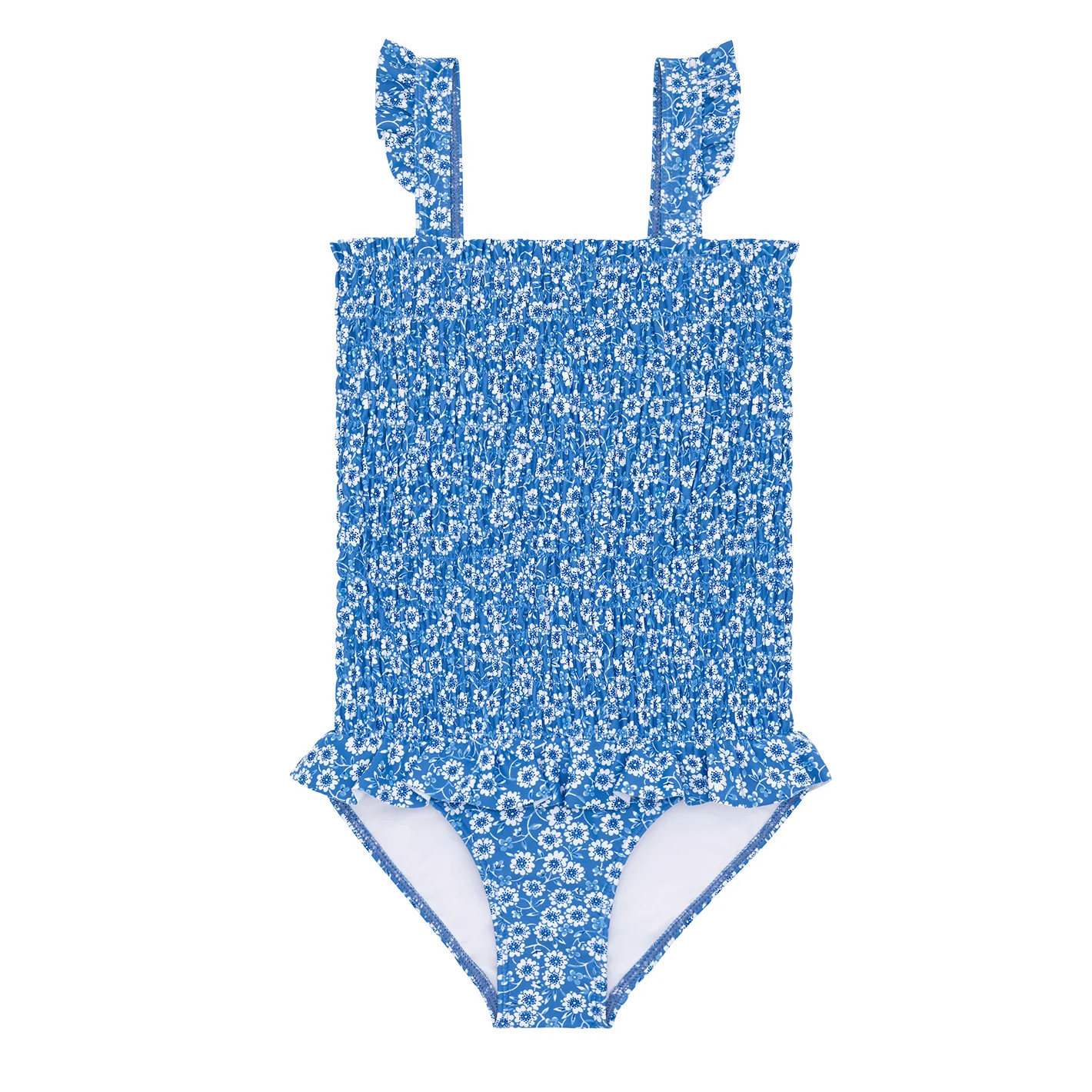 girls rosebay smocked one piece | minnow