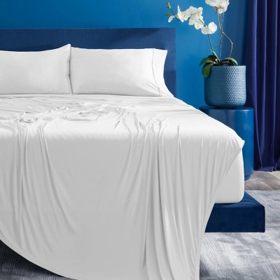 BEDGEAR Ver-Tex Queen Sheet Set, Bright White | Ashley Homestore