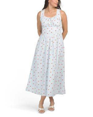 Americana Strawberry Gingham Dress | TJ Maxx